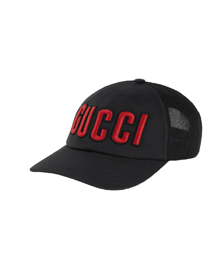 Mũ Gucci Baseball Patch ‘Black’