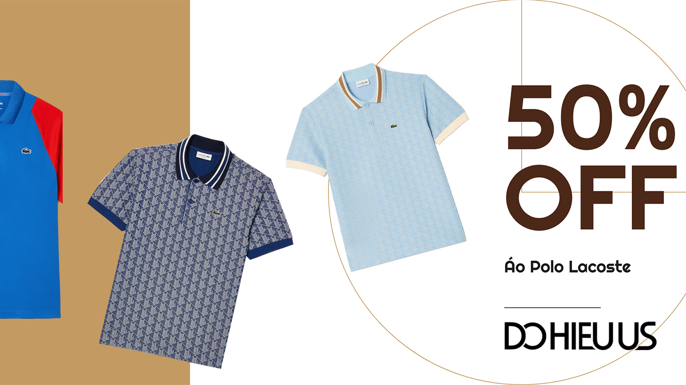 Áo polo lacoste giảm giá gần 50% mua ngay kẻo lỡ